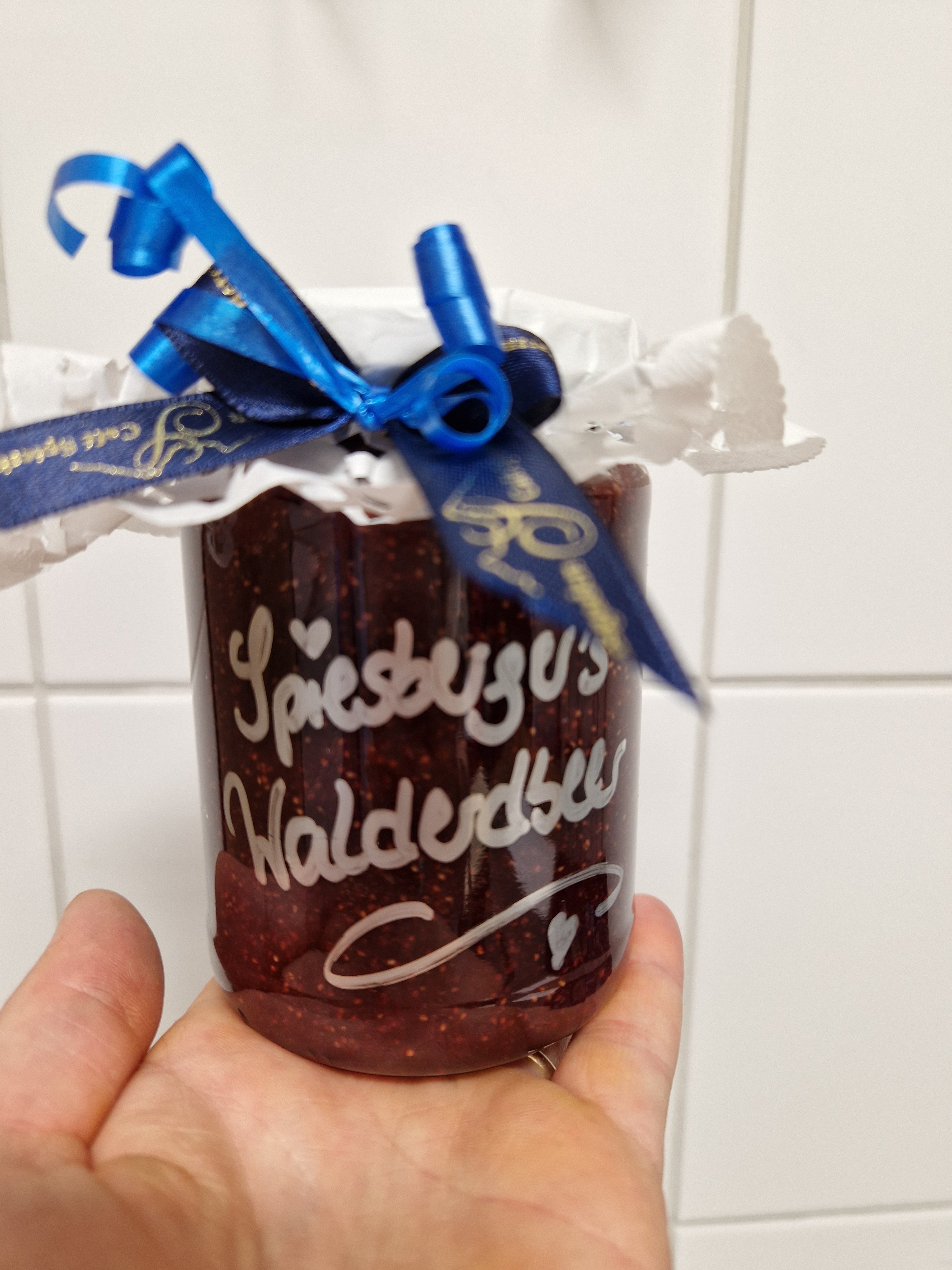 Ab August wieder Walderdbeer Marmelade