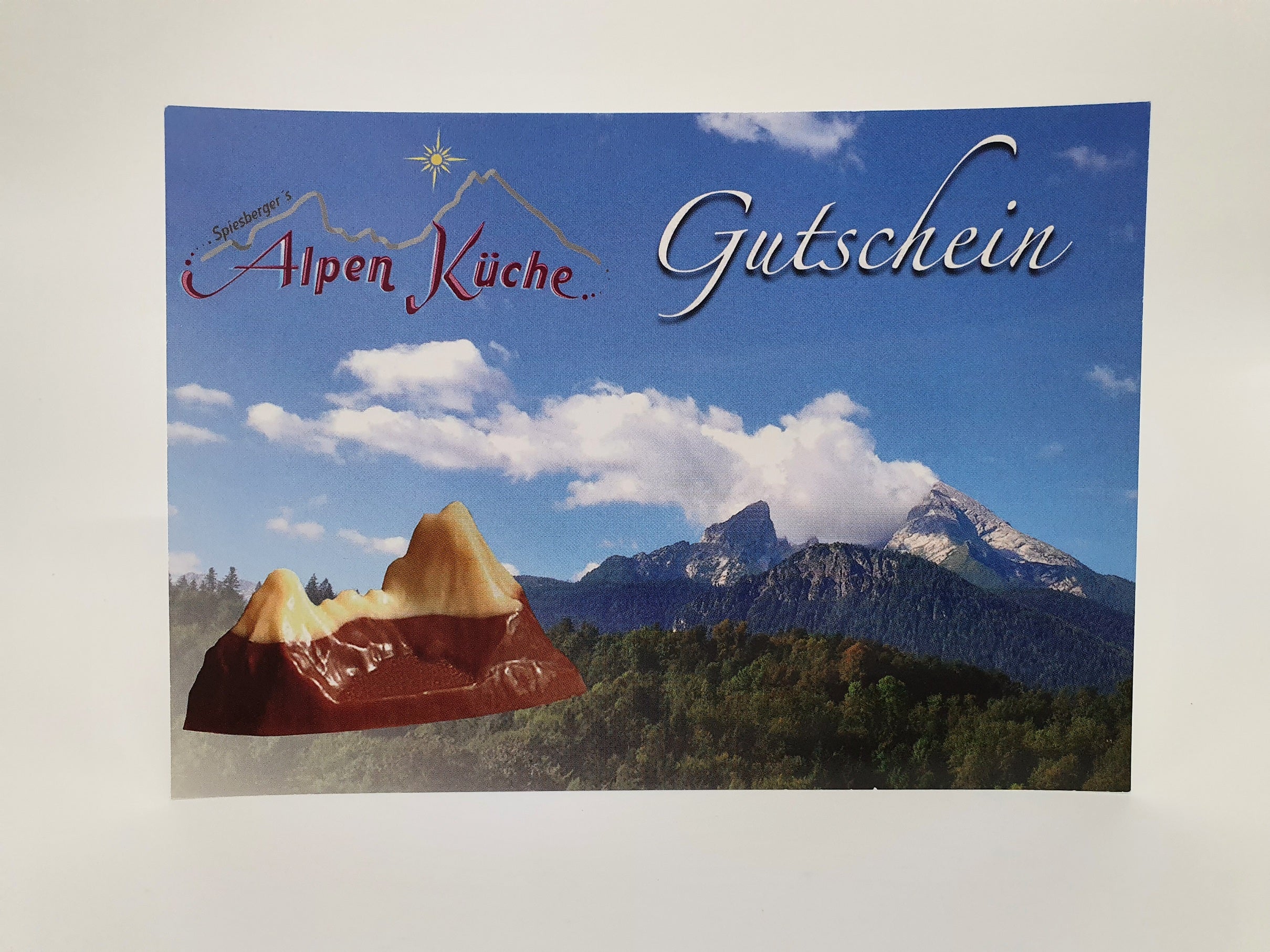 Alpenküche Geschenk Gutschein