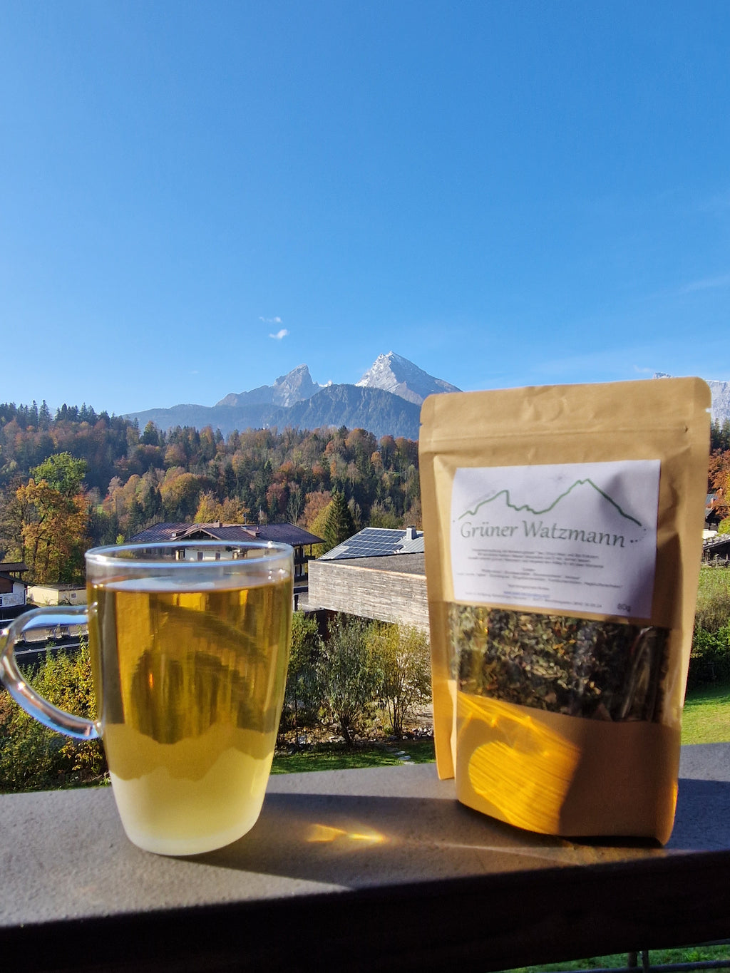 Grüner Watzmann Tee