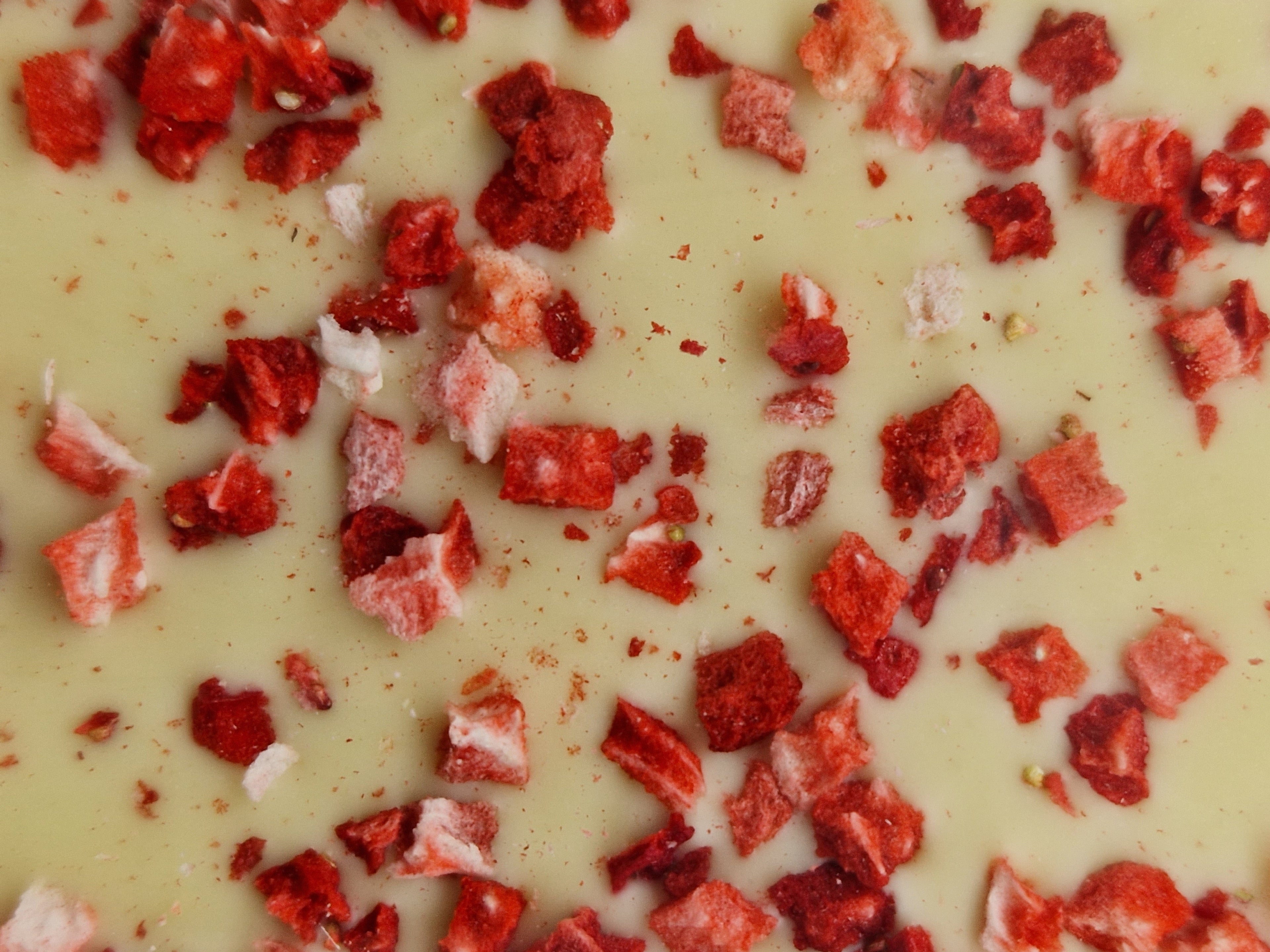 Tafel weißer Watzmann mit Erdbeer