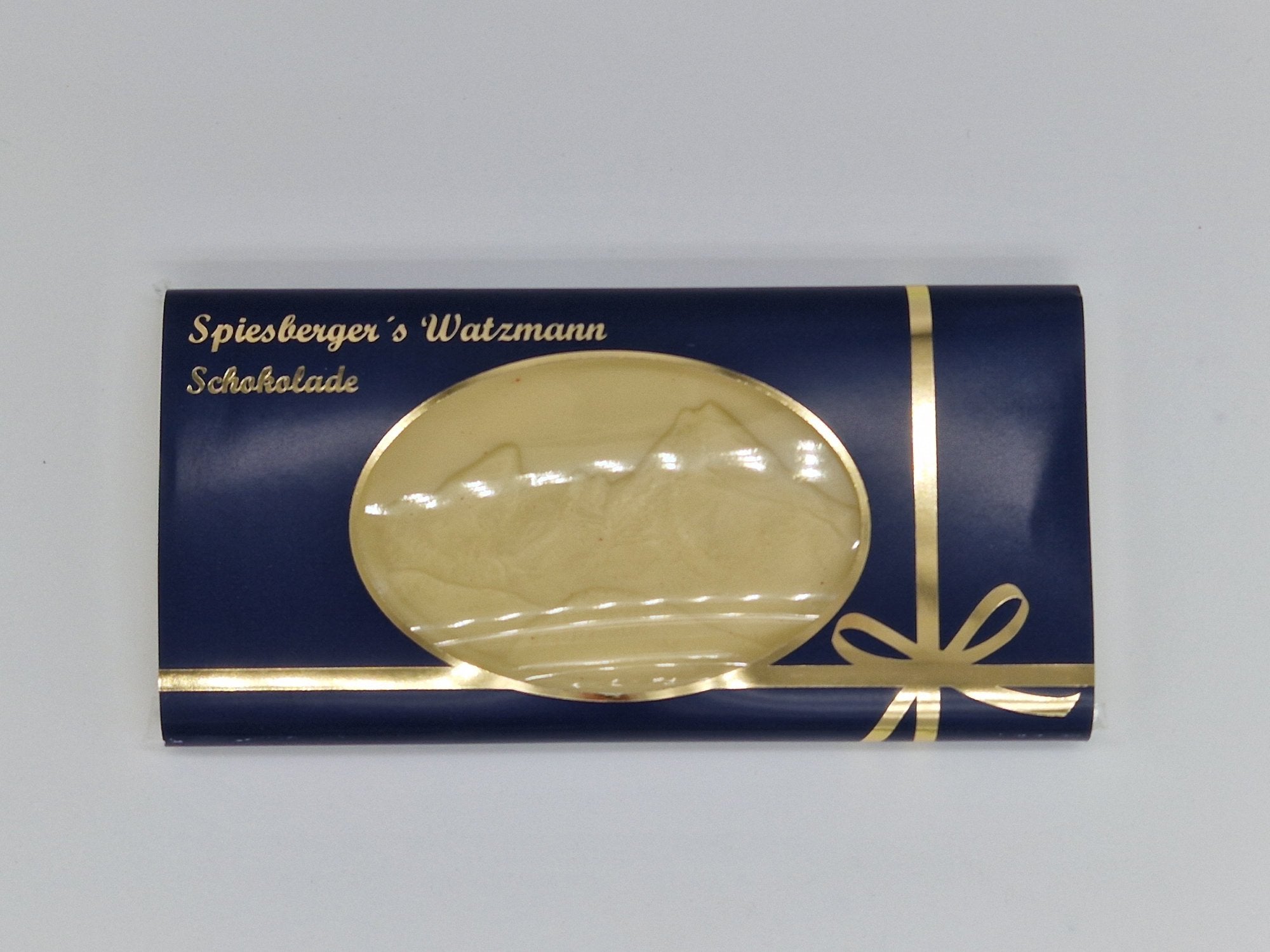 Tafel weißer Watzmann mit Erdbeer