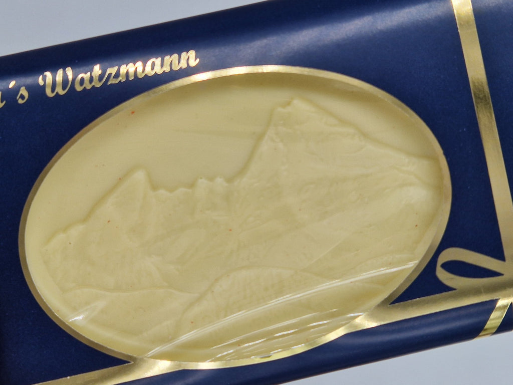 Tafel weißer Watzmann mit Erdbeer